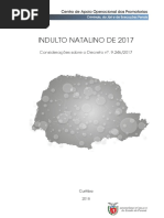 Estudo Indulto sob o Decreto de 2017