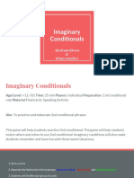 Imaginary Conditionals