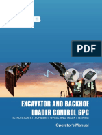 Operators Manual Excavator Control GPC A