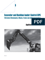 Excavator and Backhoe Loader Control GPC-Application Contents I-En