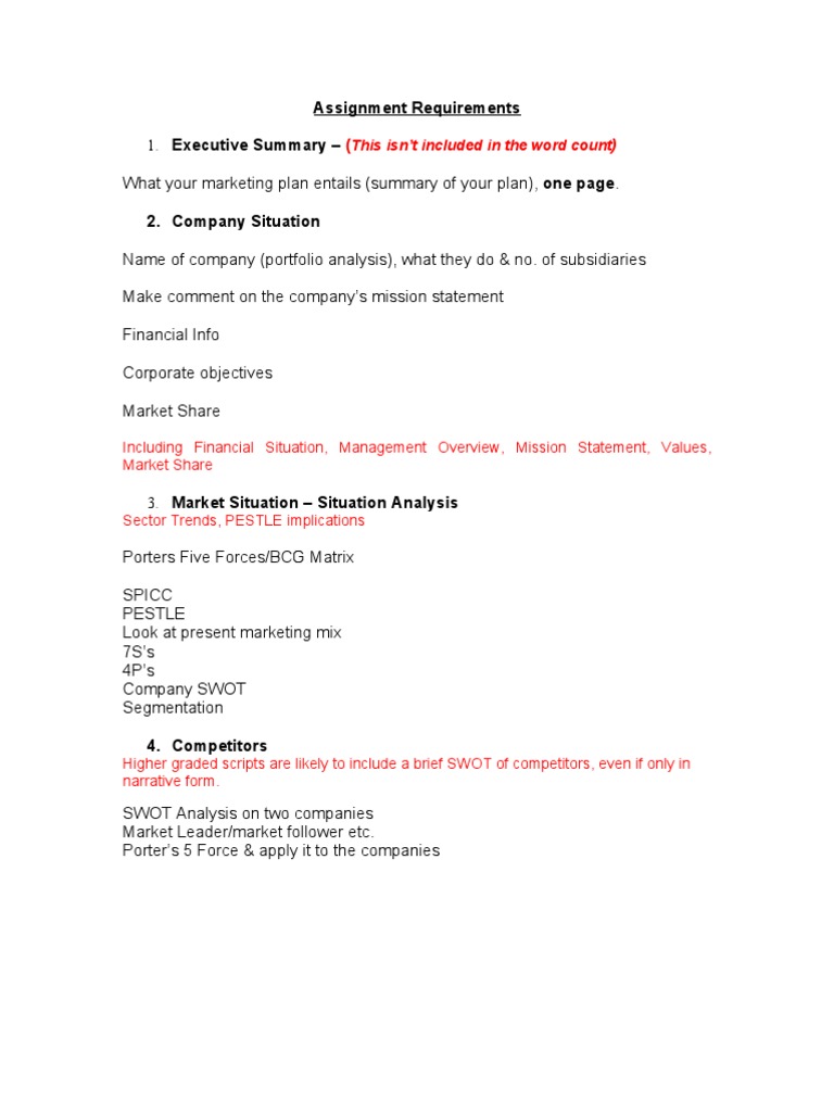 Marketing Management Assignment Guide | PDF
