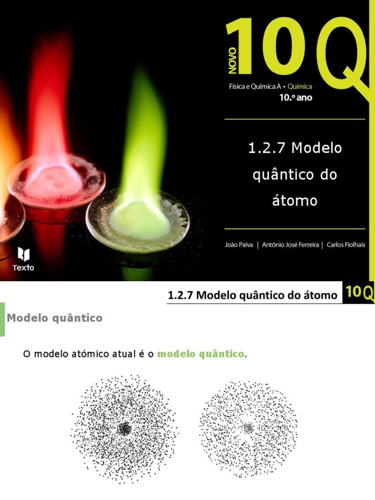 12 Modelo Quântico Do Átomo | PDF | Spin (Física) | Átomos