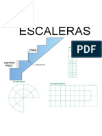 Tipos de escaleras y sus características