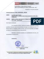 Informe de Horas Efectivas Del Mes de Mayo 2018 Inicial