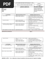 AST 5 Instalacion de Moldajes de Muro