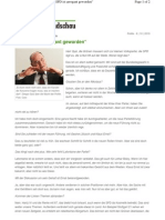 Interview mit Gregor Gysi über Die Linke - 6. 10. 2010