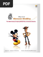 Download Monsoon Wedding Disney Weds Pixar - Case Study by Ranjan Shetty SN39042713 doc pdf