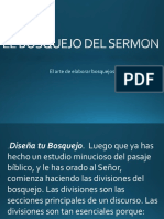 6-El Bosquejo Del Sermon