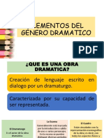 Elementos Del Género Dramatico