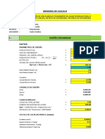 Dimensionamiento de Plantas de Agua Residual