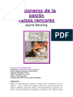 Prisioneros de La Pasión (Falsos Rencores) - Bauling, Jayne