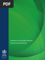 Guidelines On Ensemble Prediction Systems and Forecasting: WMO-No. 1091