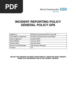 IncidentReportingPolicy
