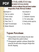 Download BIOAVAILABILITAS DAN BIOEKUIVALENSI by Bayyinah Ardian SN39044514 doc pdf