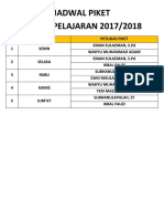 Jadwal Piket