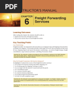 Instructor'S Manual: Freight Forwarding Services