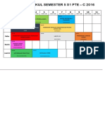 Jadwal Matkul Semester 5 s1 Pte