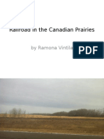 Railroad in The Canadian Prairies