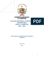 Plan de Desarrollo Regional Concertado - PDRC La Libertad