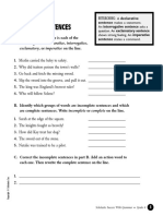 14 - Types of Sentences PDF