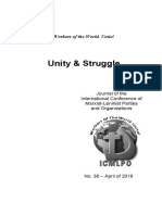 Unity and Struggle Vol 36