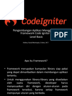  Codeigniter Dasar