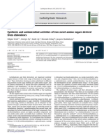 Synthesis and Antimicrobial Activities of Two Novel Amino Sugars Derived From Chloraloses