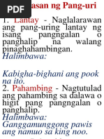 Kayarian NG Pang-Uri - Payak, Maylapi, Inuulit, Tambalan | PDF