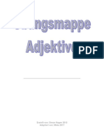 Adjektiv Mappe Neu