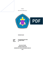 Tugas Rekayasa Hidrologi I: Nama: Talitakum G M Alfons NIM: 12122201170023 Kelas: A