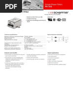 Performance EMI Filter: Single-Phase Filters