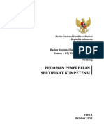 Pedoman BNSP 302 2013