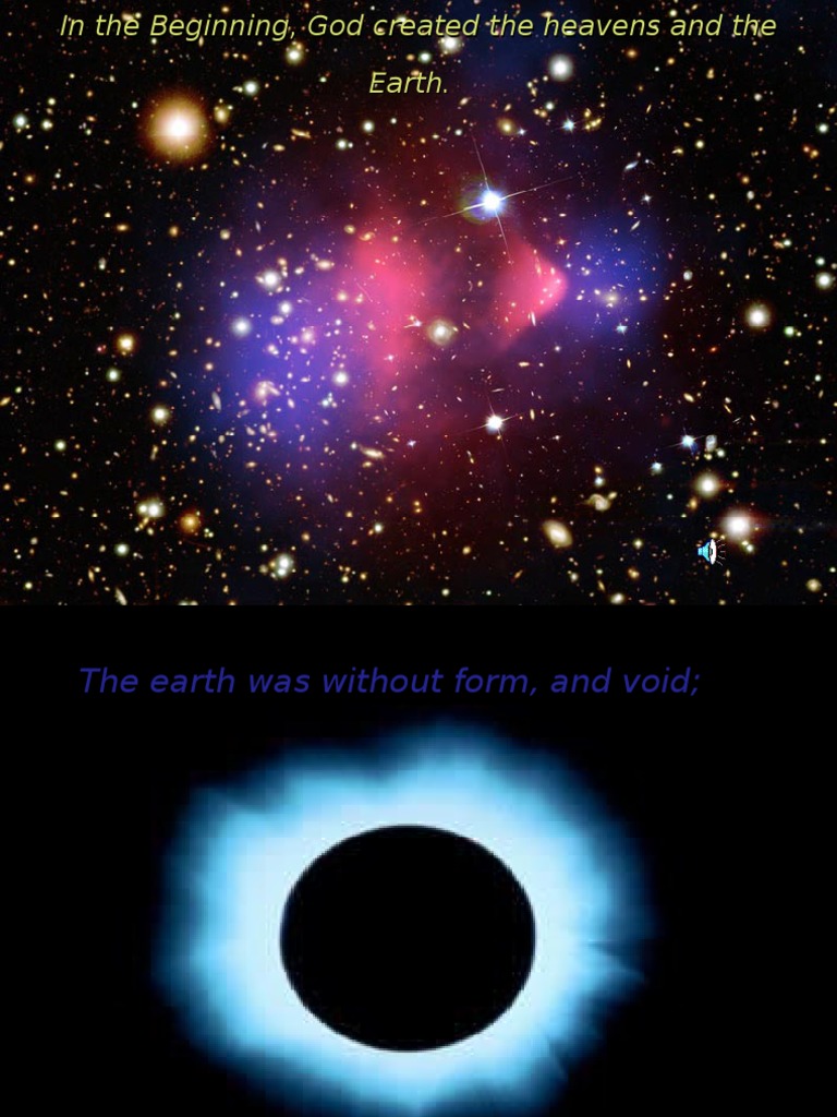 Creation of Earth and Stars | PDF | Heaven | Genesis Creation Narrative