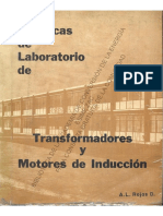Prácticas de Laboratorio de Transformadores y Motores de Inducción (A-L-Rojas)
