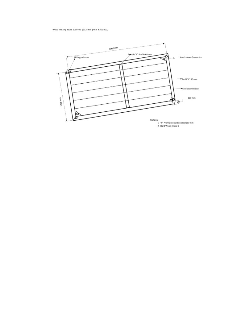 Heavy-Duty Wood Matting Specs | PDF