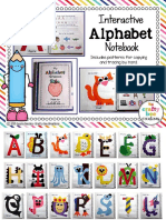 Interactive Alphabet Notebook Preview
