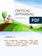 CRITICAL APPARSIAL PEB PPT.pptx