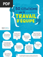 50 Citations Travail Equipe