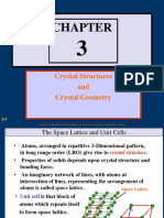 Crystal Structures and Crystal Geometry
