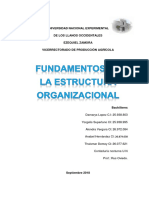 Fundamentos de La Estructura Organizacional (Mod 4)