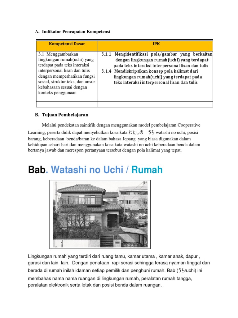  Nama  Nama  Ruangan  Dalam  Bahasa Jepang Berbagai Ruang