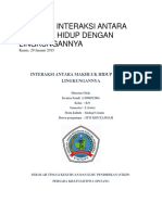 Makalah Interaksi Antara Makhluk Hidup Dengan Lingkungannya