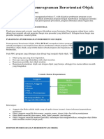 Konsep Dasar Pemrograman Berorientasi Objek