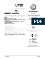 1N4001, 1N4002, 1N4003, 1N4004, 1N4005, 1N4006, 1N4007 Axial-Lead Glass Passivated Standard Recovery Rectifiers