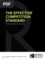 The Effective Competition Standard