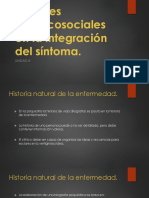 Unidad III. Factores Biopsicosociales en La Integración Del Síntoma