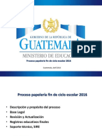 Proceso Papeleria Fin de Ciclo Escolar 2016 DIGEACE PDF