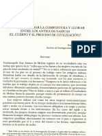 Sentarse, Guardar La Compostura y Llorar Entre Los Antiguos Nahuas PDF