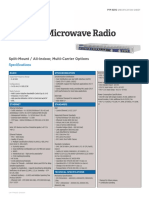 PTP 820G Licensed Microwave Radio: Split-Mount / All-Indoor, Multi-Carrier Options
