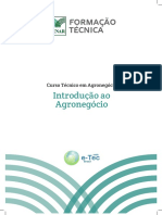 Curso Técnico em Agronegócio: Introdução ao Agronegócio